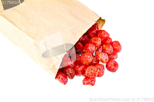 Image of Candied cherry in paper bag