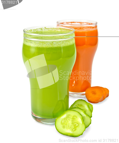 Image of Juice cucumber and carrot