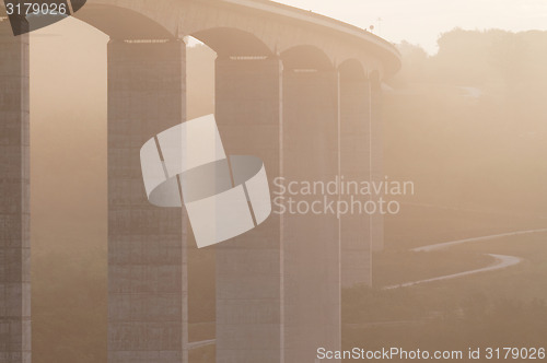 Image of Large highway viaduct ( Hungary)