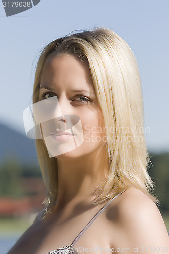 Image of Portrait on beach