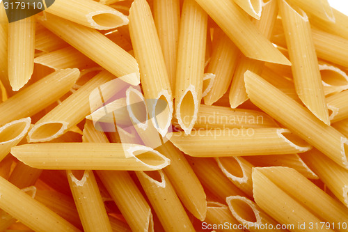 Image of Italian pasta close up