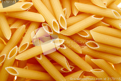 Image of Italian pasta close up