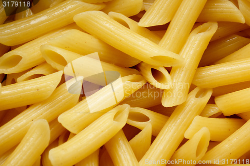 Image of Italian pasta close up