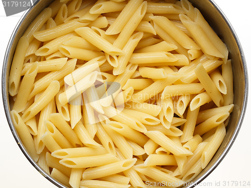 Image of Italian pasta close up