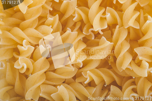 Image of Italian pasta close up