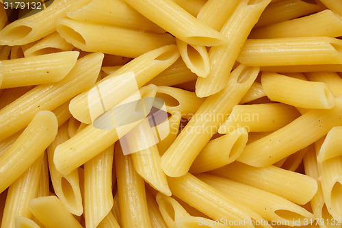 Image of Italian pasta close up