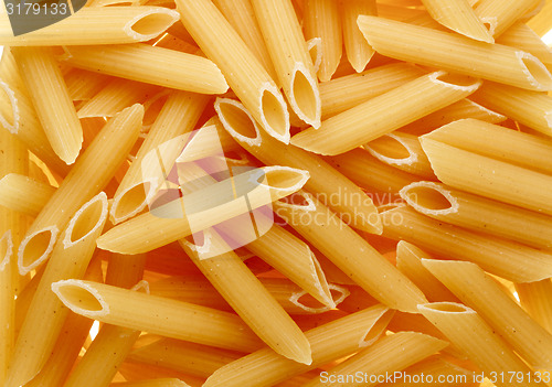 Image of Italian pasta close up