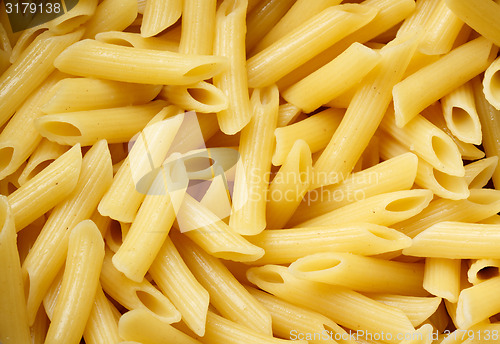 Image of Italian pasta close up