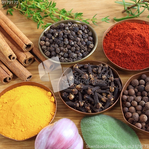 Image of Spices composition