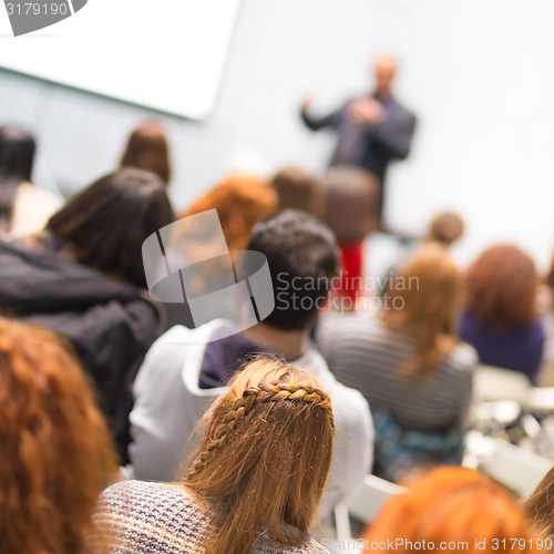 Image of Lecture at university.