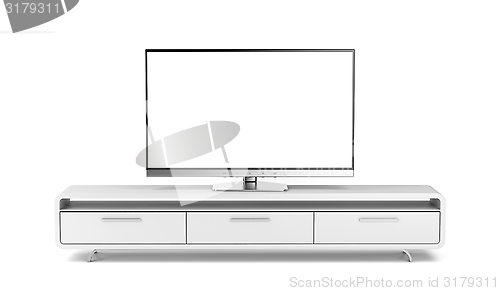 Image of Tv with stand