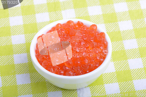 Image of red caviar