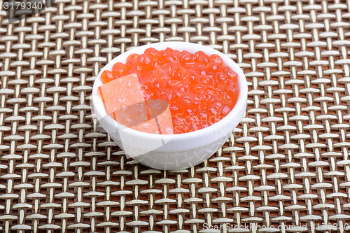 Image of red caviar