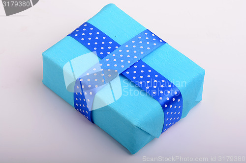 Image of blue gift box