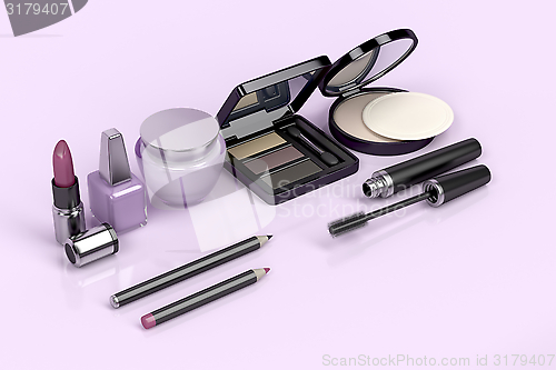 Image of Makeup and cosmetic products