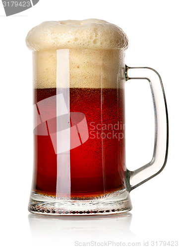 Image of Mug of red beer