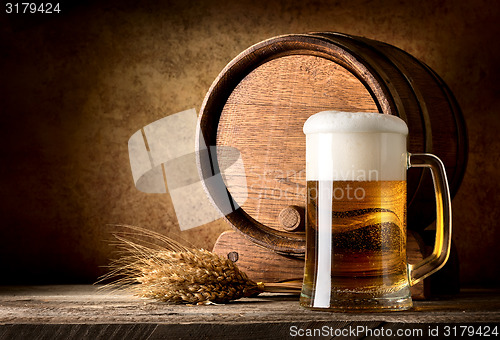 Image of Still life with beer