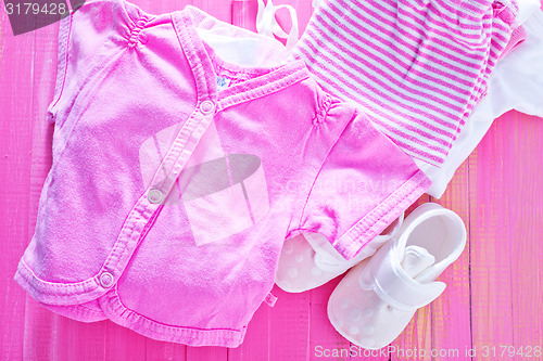 Image of baby clothes