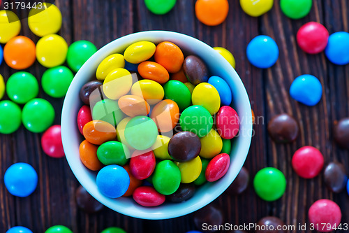 Image of color candy