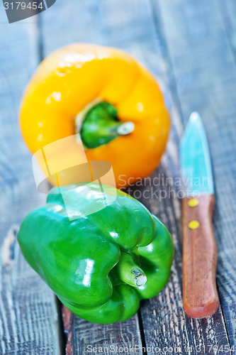 Image of color pepper