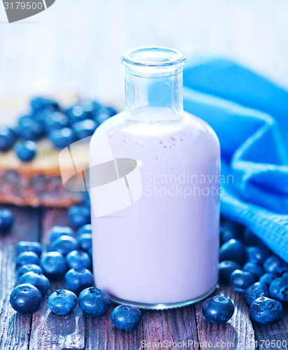 Image of blueberry drink