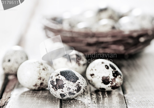 Image of quail eggs