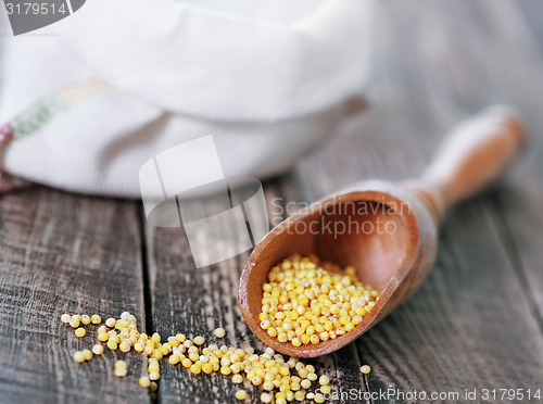 Image of raw millet