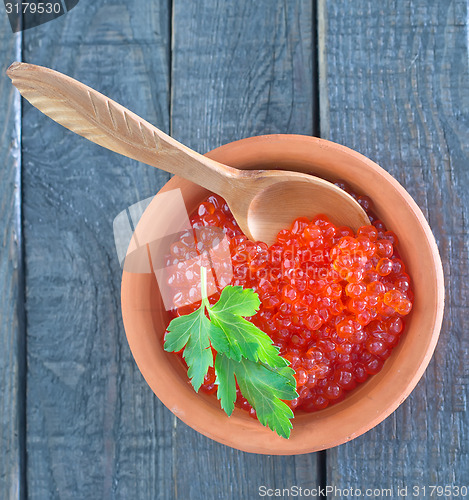 Image of red caviar