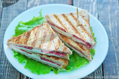 Image of sandwiches