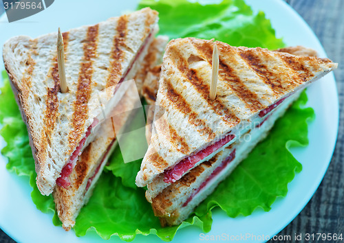 Image of sandwiches