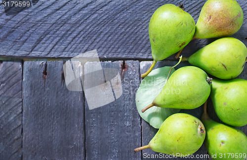 Image of green pears