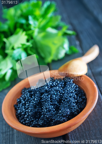 Image of black caviar