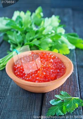 Image of red caviar