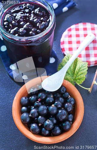 Image of jam from black currant