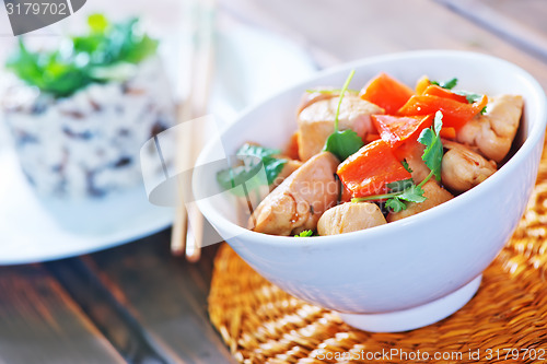 Image of fried vegetables