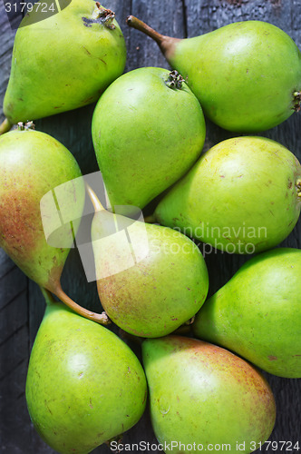 Image of green pears