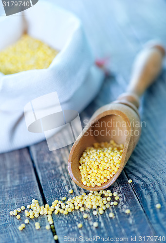 Image of raw millet