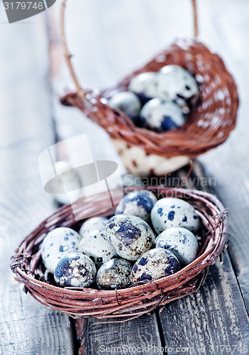 Image of quail eggs