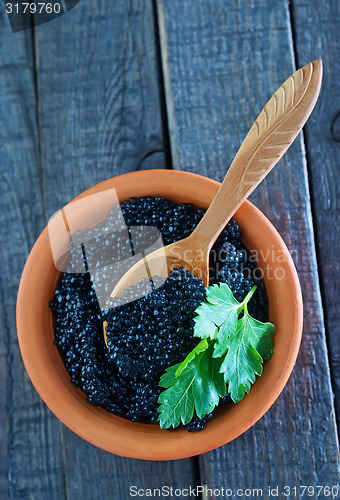 Image of black caviar