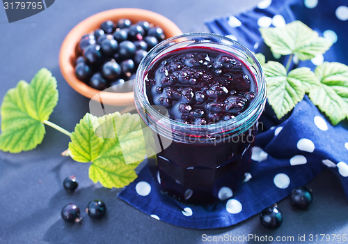 Image of jam from black currant