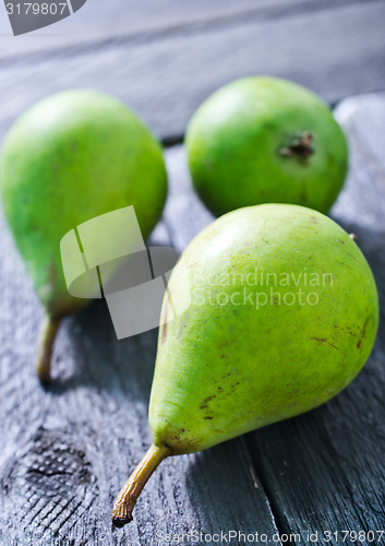 Image of green pears