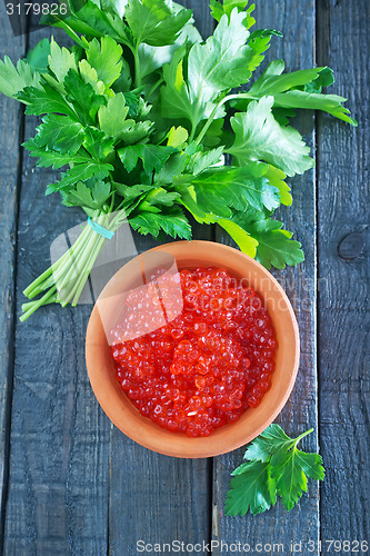 Image of red caviar