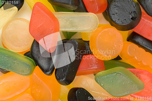 Image of Colorful jelly candies set