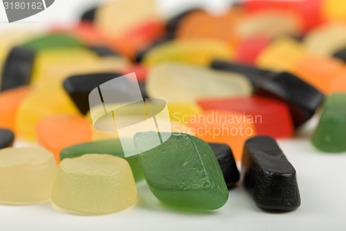 Image of Colorful jelly candies set