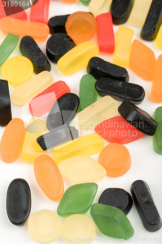 Image of Colorful jelly candies set