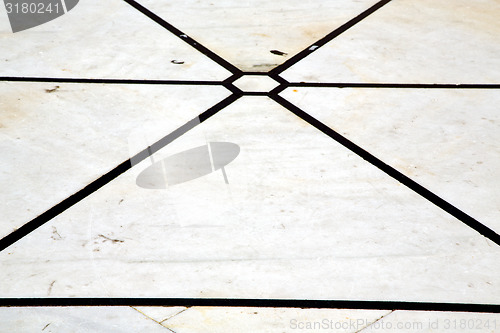 Image of busto arsizio     pavement of a curch  marble