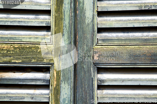 Image of   varese palaces italy abstract     blind the concrete  brick