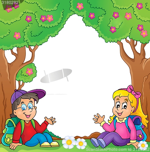 Image of School children thematic image 3