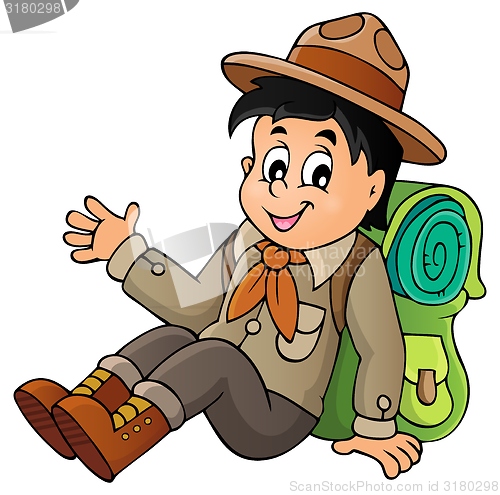 Image of Scout boy theme image 1