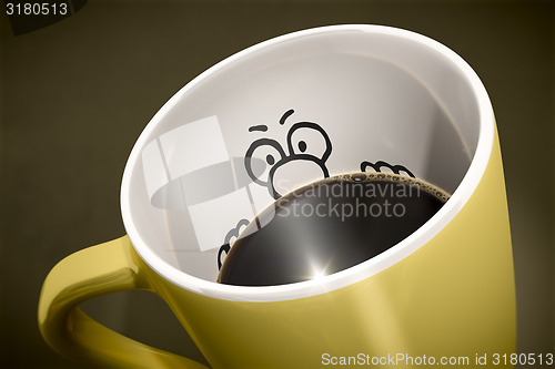 Image of coffee cup surprise